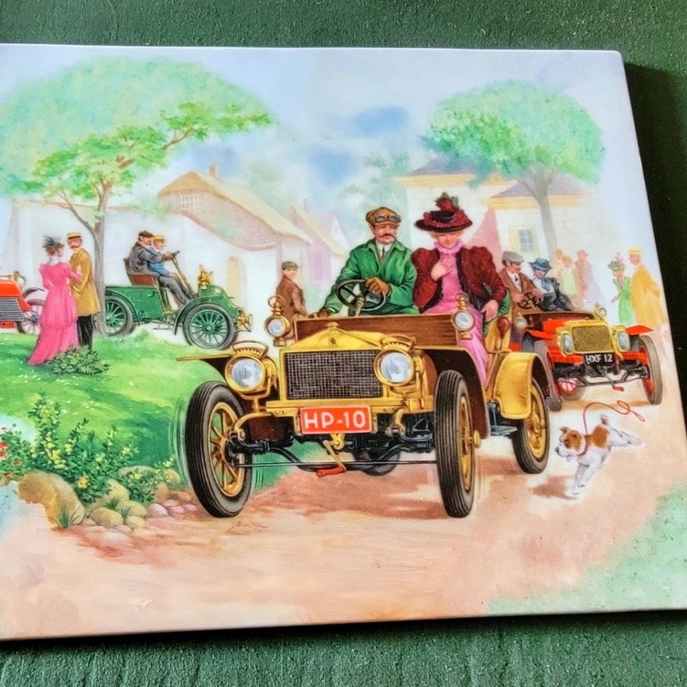 Large Scenic Tile of Yesteryear